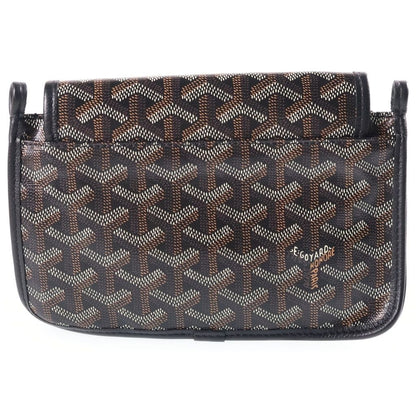 Goyard Plumet Shoulder Bag Black Leather — view 2