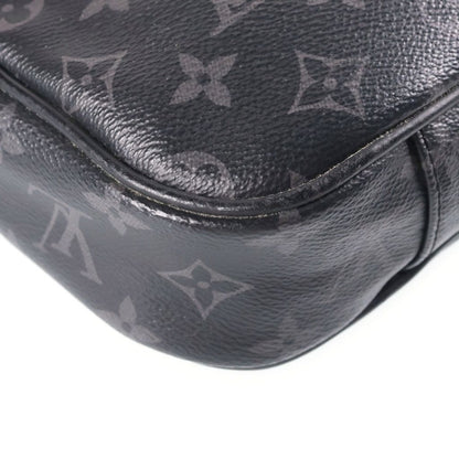 Louis Vuitton Monogram Eclipse Bum Bag Black Leather Silver — view 5
