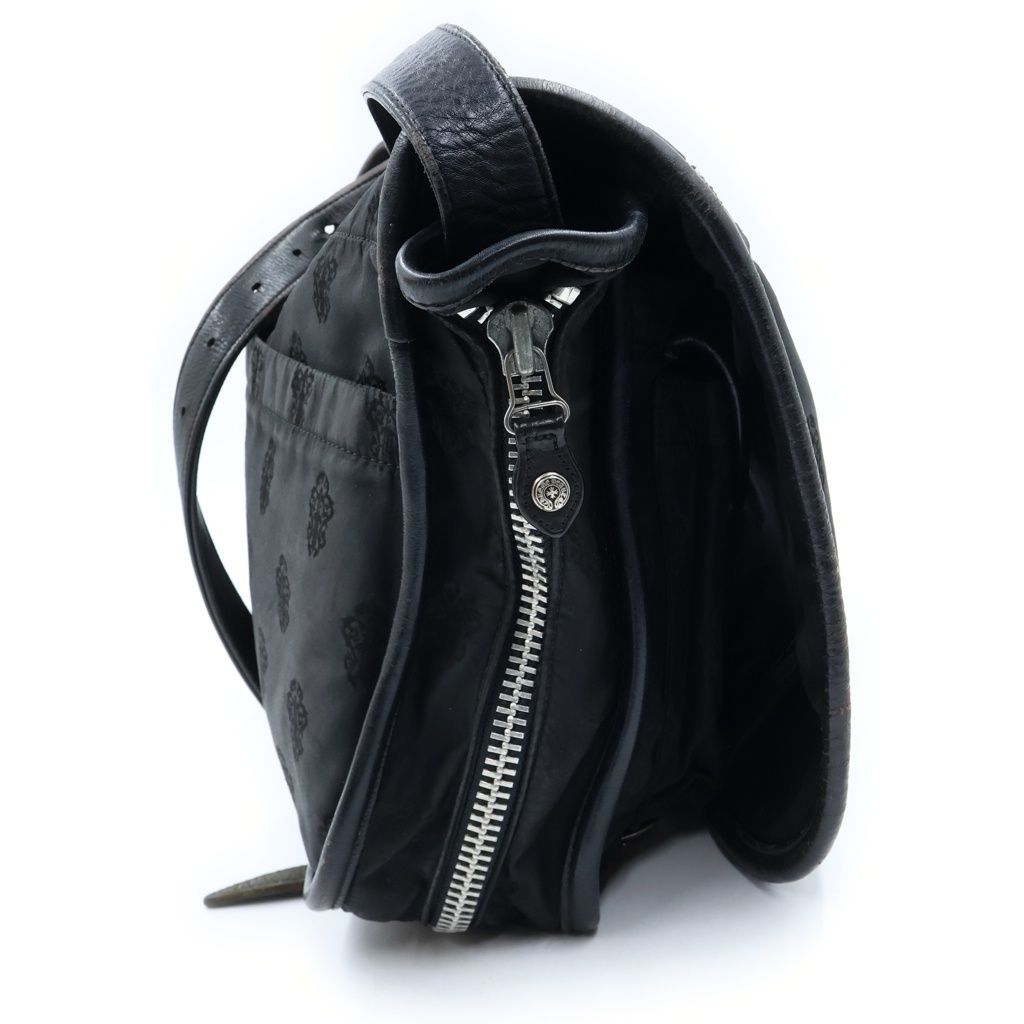 Chrome Hearts Shoulder Bag Sm Gunslinger Strap Shivin Dagger Nylon Black — view 3