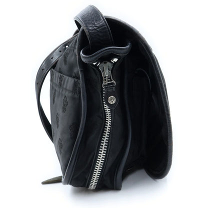Chrome Hearts Shoulder Bag Sm Gunslinger Strap Shivin Dagger Nylon Black — view 3