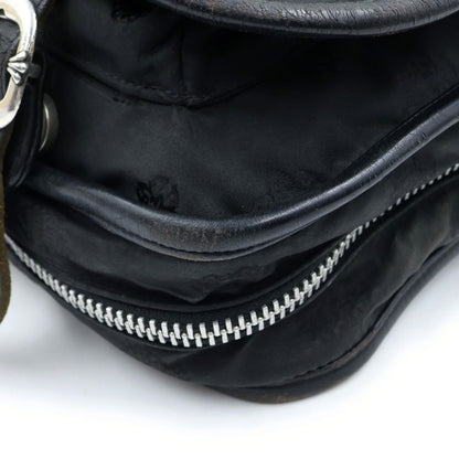 Chrome Hearts Shoulder Bag Sm Gunslinger Strap Shivin Dagger Nylon Black — view 5
