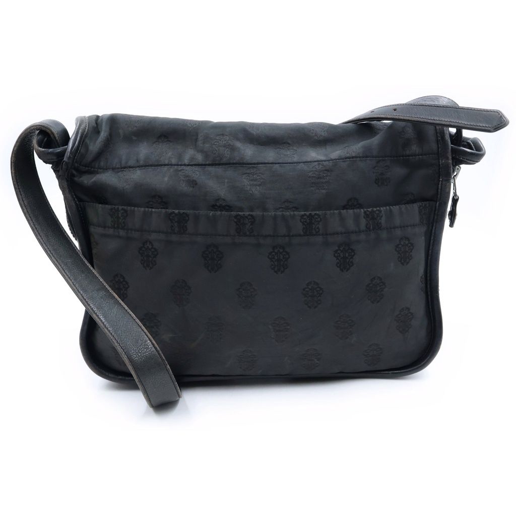 Chrome Hearts Shoulder Bag Sm Gunslinger Strap Shivin Dagger Nylon Black — view 2