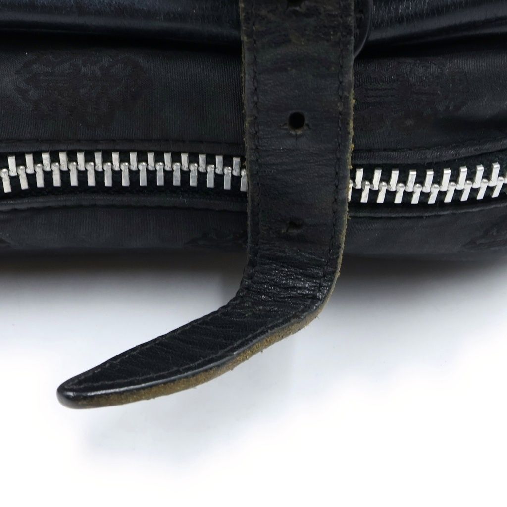 Chrome Hearts Shoulder Bag Sm Gunslinger Strap Shivin Dagger Nylon Black — view 7