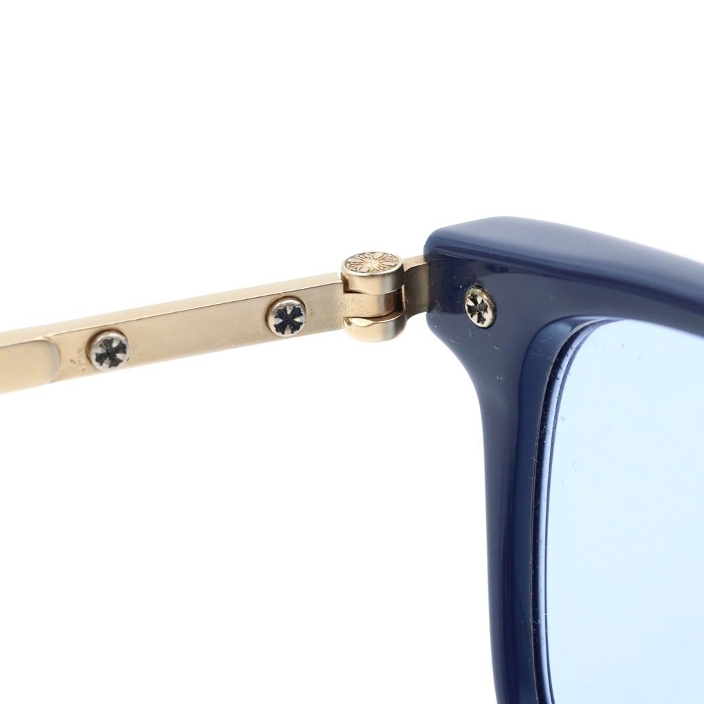 Chrome Hearts Spur EM Side CH Cross Motif Square Sunglasses Eyewear — view 4