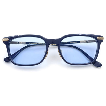 Chrome Hearts Spur EM Side CH Cross Motif Square Sunglasses Eyewear