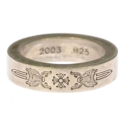 Chrome Hearts Spacer Dagger Ring Silver