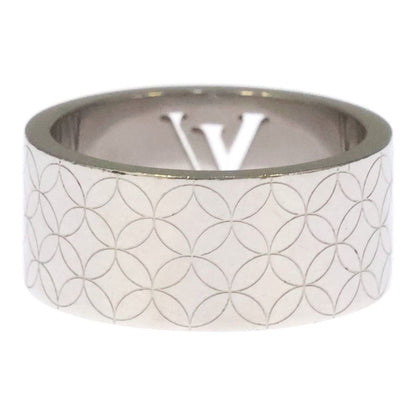 Louis Vuitton Bague Champs-Elysees Monogram Cut Off Ring Silver — view 2