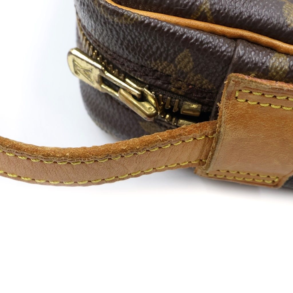 Louis Vuitton Monogram Jeune Fille Leather Shoulder Bag Brown — view 6