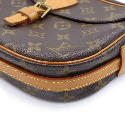 Louis Vuitton Monogram Jeune Fille Leather Shoulder Bag Brown — view 5