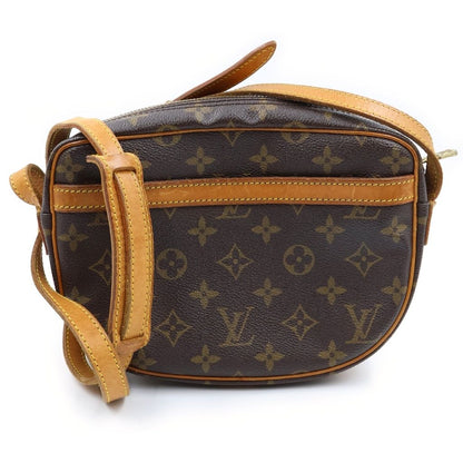 Louis Vuitton Monogram Jeune Fille Leather Shoulder Bag Brown — view 2
