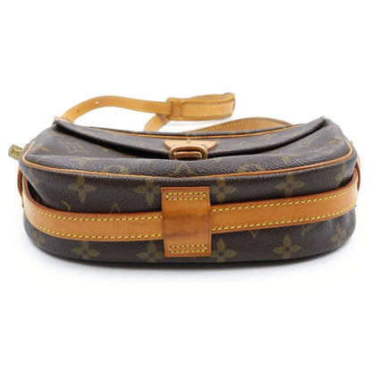 Louis Vuitton Monogram Jeune Fille Leather Shoulder Bag Brown — view 4