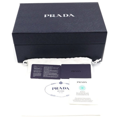 Prada Leather Mini Camera Shoulder Bag Gold Black — view 8