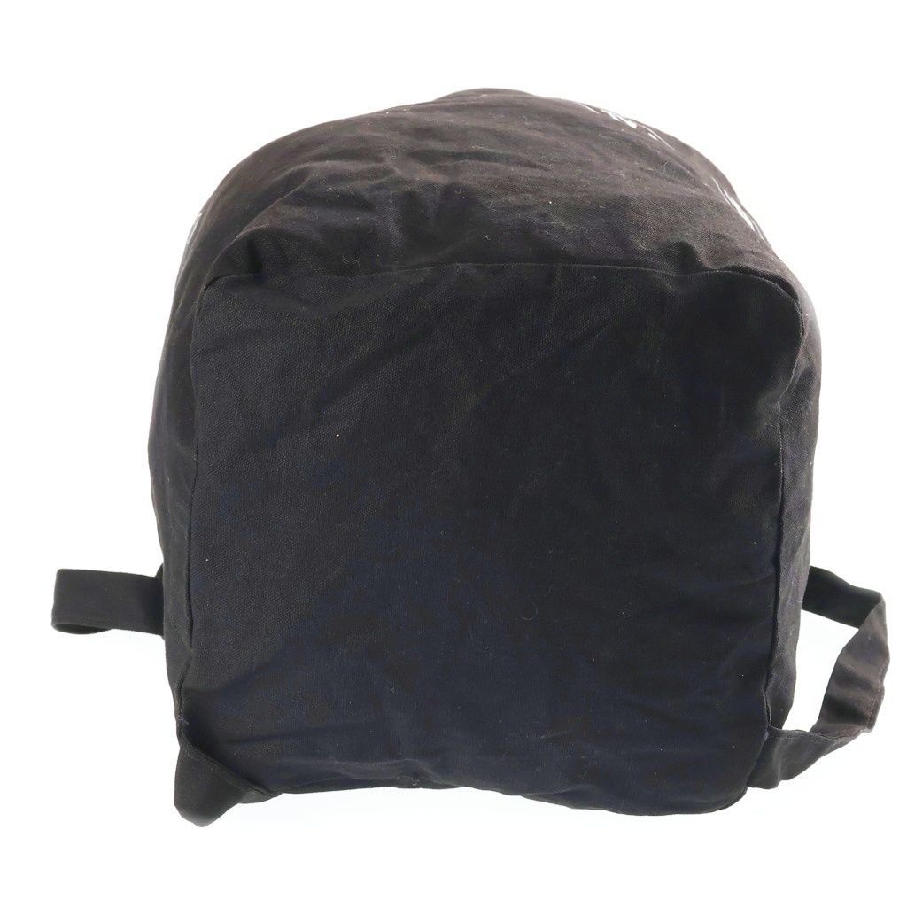 Chrome Hearts Vintage Scroll Label Print Campus Shoulder Bag Black — view 4