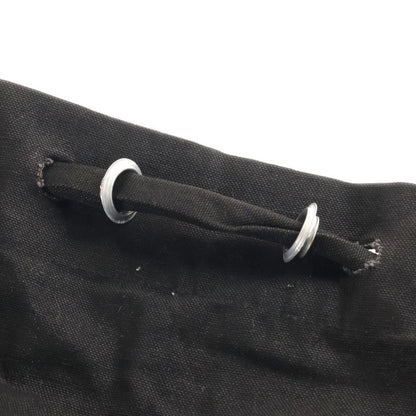 Chrome Hearts Vintage Scroll Label Print Campus Shoulder Bag Black — view 6