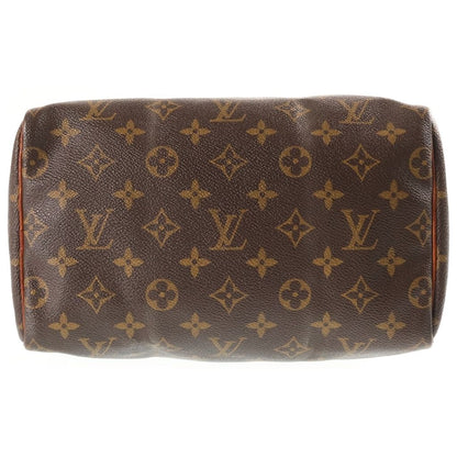 Louis Vuitton Monogram Speedy 25 Handbag Brown Leather — view 4