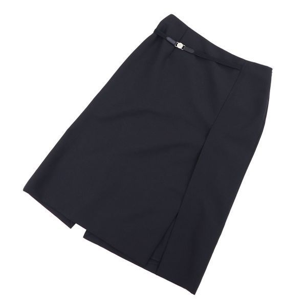 Hermes Skirt Navy — view 7