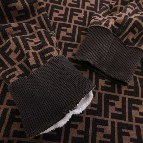 Fendi Hoodie Brown — view 3