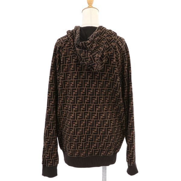Fendi Hoodie Brown — view 2