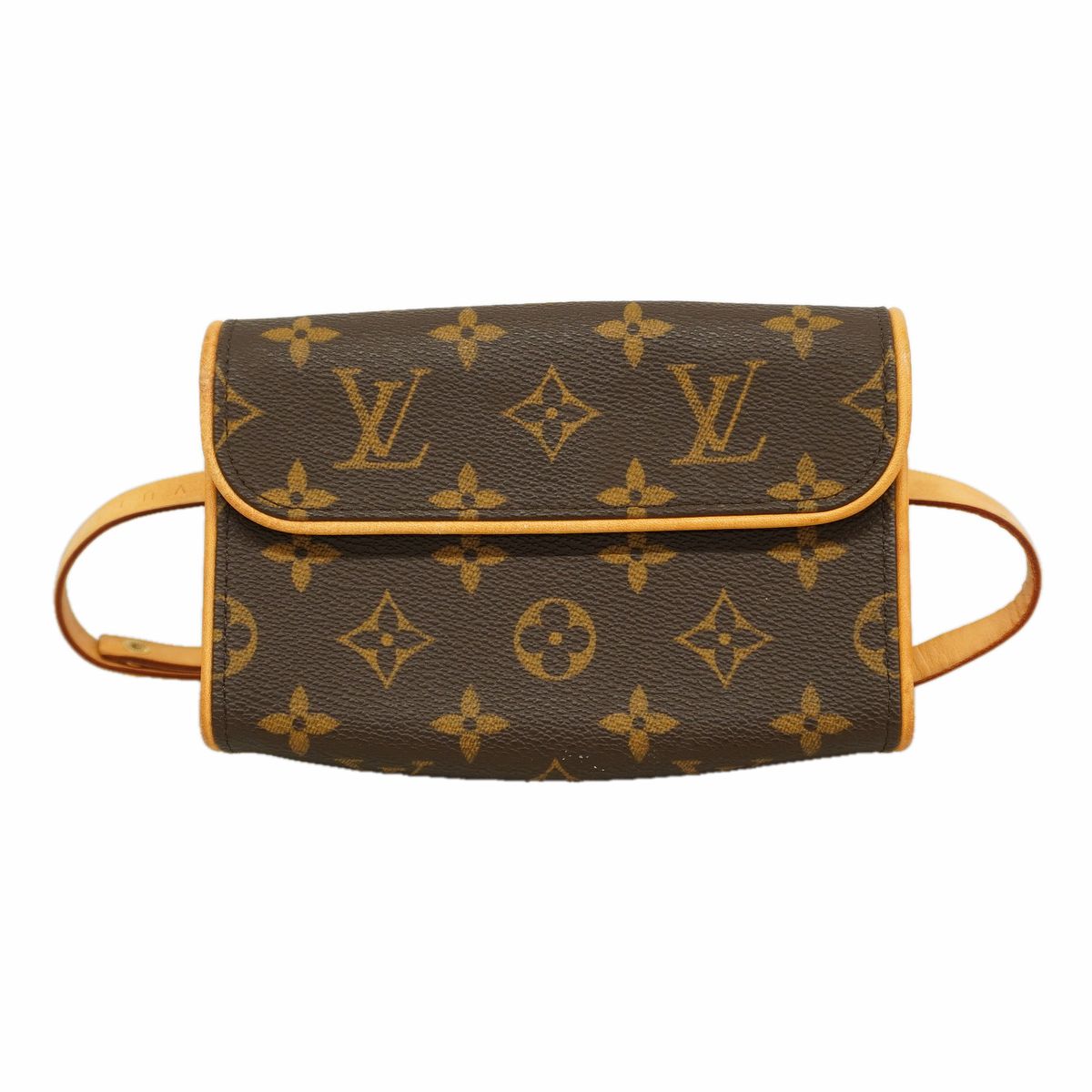 Louis Vuitton Waist Bag Monogram Pochette Florentine Brown