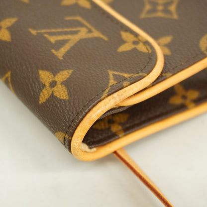 Louis Vuitton Waist Bag Monogram Pochette Florentine Brown — view 6