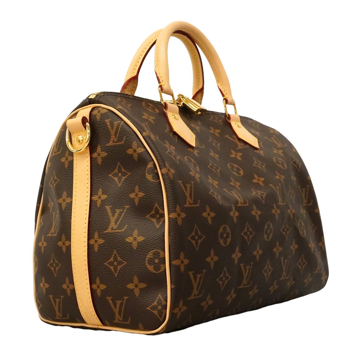 Louis Vuitton Handbag Monogram Speedy Bandouliere 30 Brown 2-Way Bag — view 2