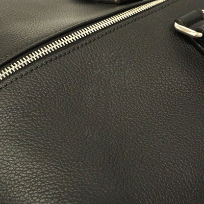 Fendi Boston Bag Louis 45 Duffle Leather Black Silver — view 6