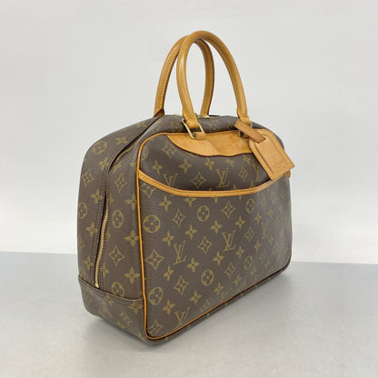 Louis Vuitton Handbag Monogram Deauville Brown — view 2