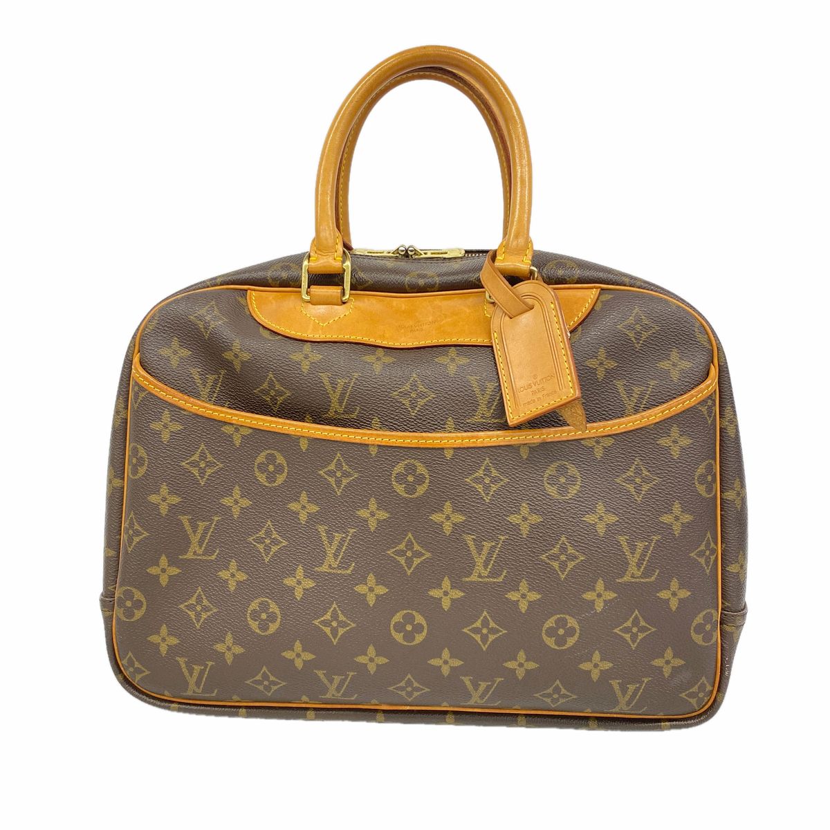 Louis Vuitton Handbag Monogram Deauville Brown