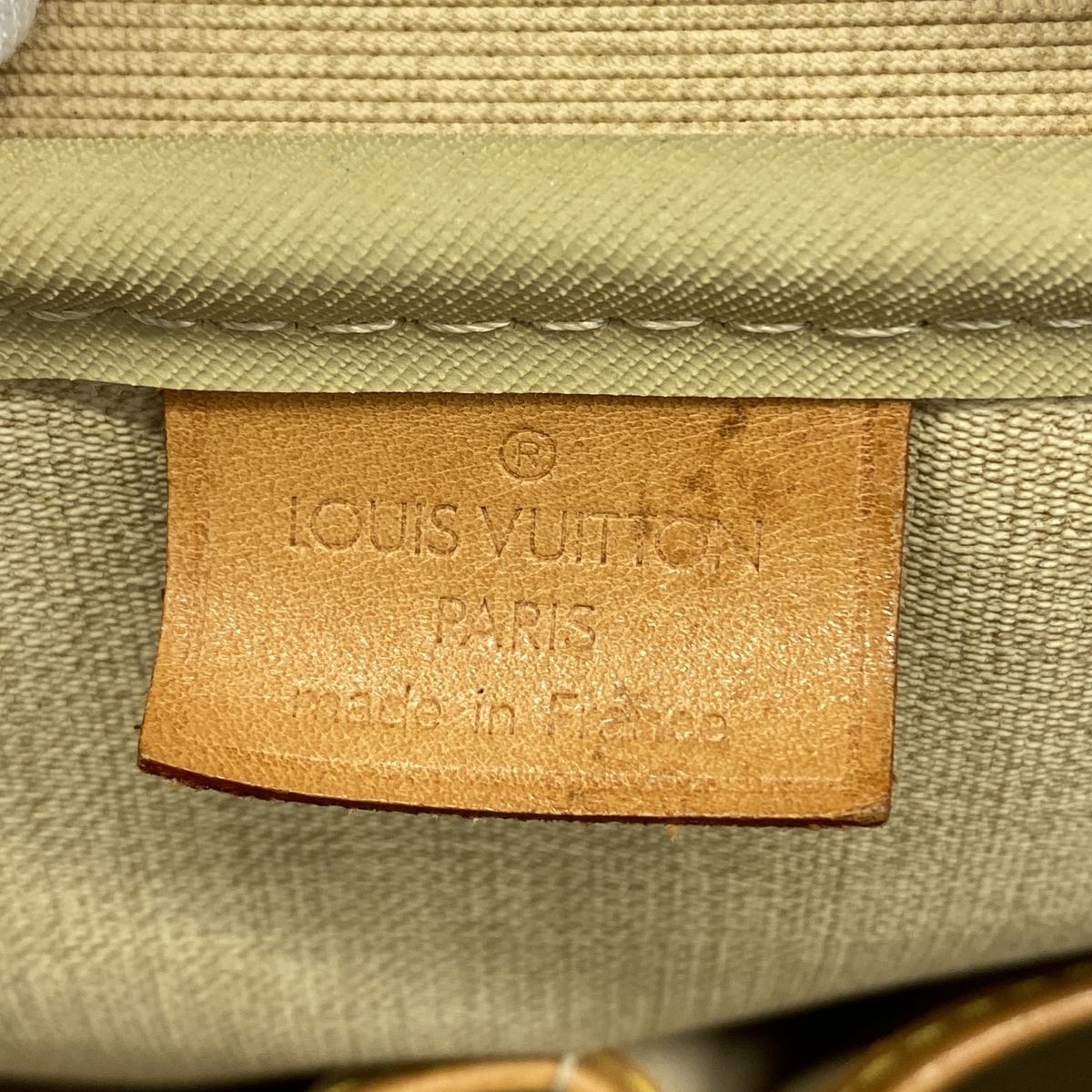Louis Vuitton Handbag Monogram Deauville Brown — view 5