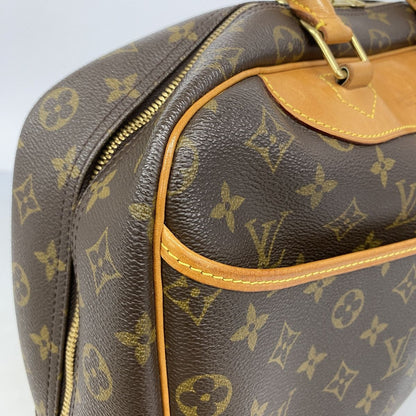 Louis Vuitton Handbag Monogram Deauville Brown — view 7