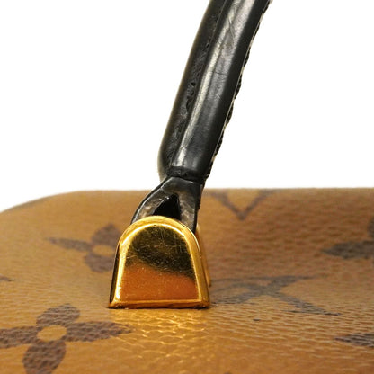 Louis Vuitton Handbag Monogram Reverse Vanity Chain Pouch Brown 2-Way — view 7