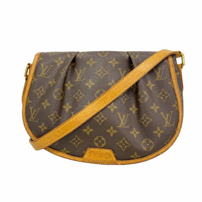 Louis Vuitton Shoulder Bag Monogram Menilmontan PM Brown