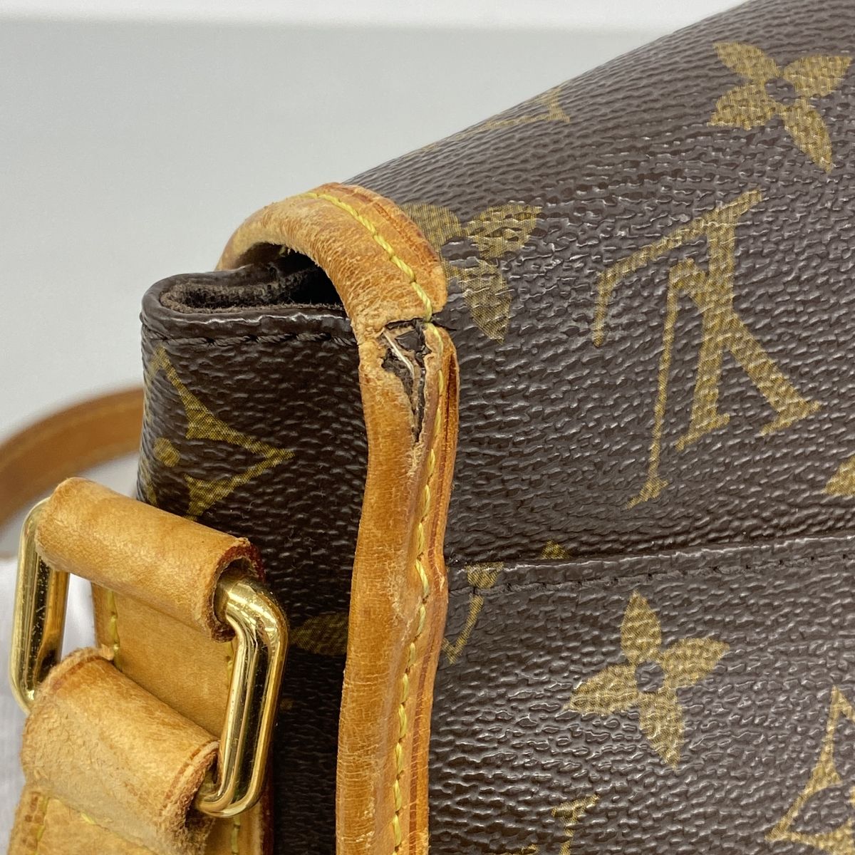 Louis Vuitton Shoulder Bag Monogram Menilmontan PM Brown — view 6