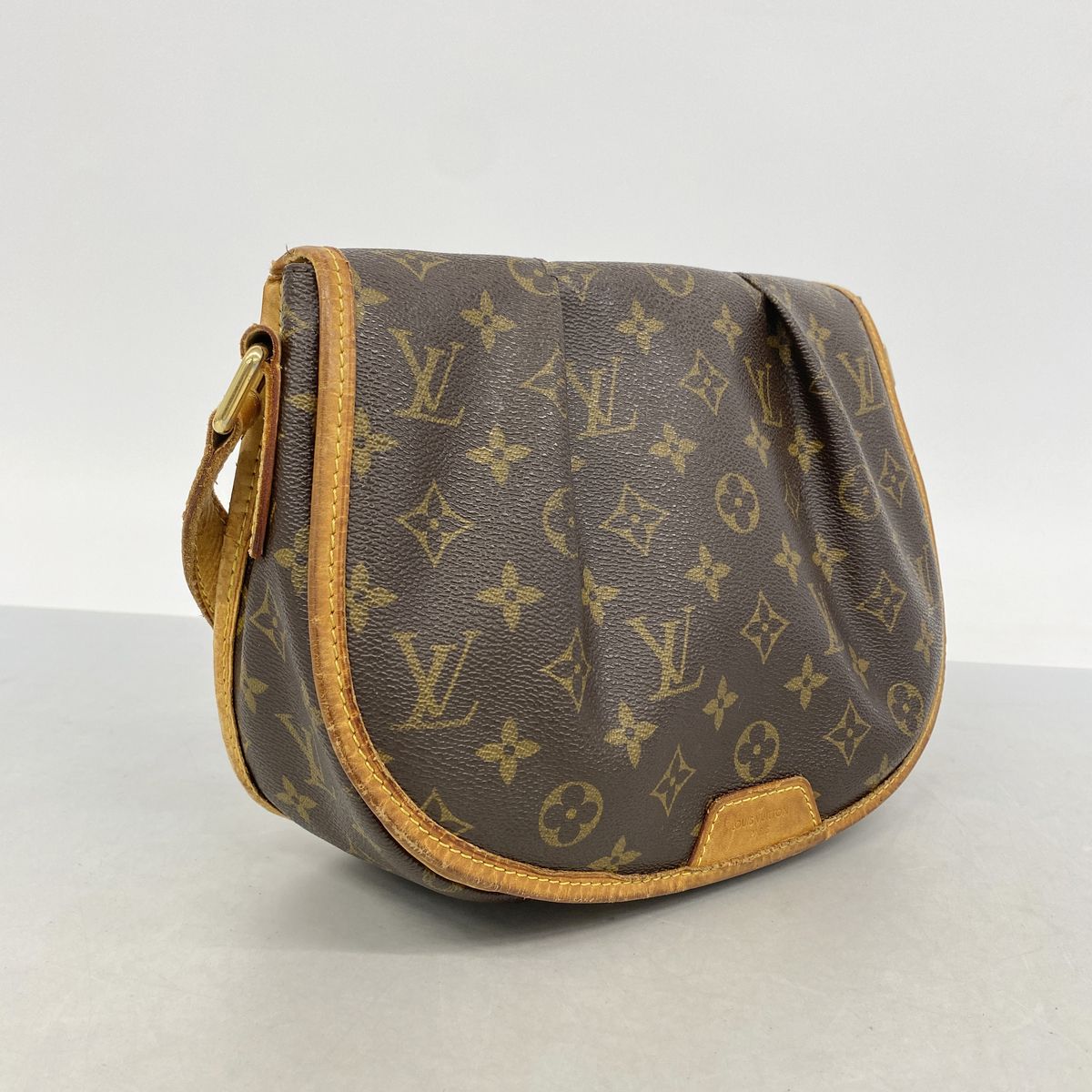 Louis Vuitton Shoulder Bag Monogram Menilmontan PM Brown — view 2