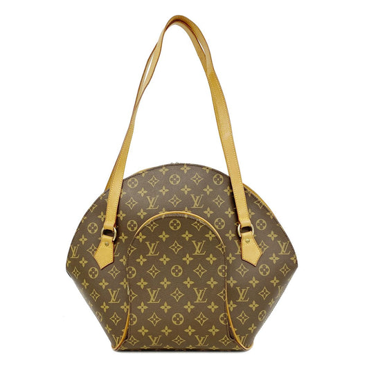 Louis Vuitton Shoulder Bag Monogram Ellipse Shopping Brown