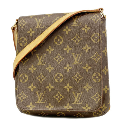 Louis Vuitton Shoulder Bag Monogram Musette Salsa Long Strap Brown
