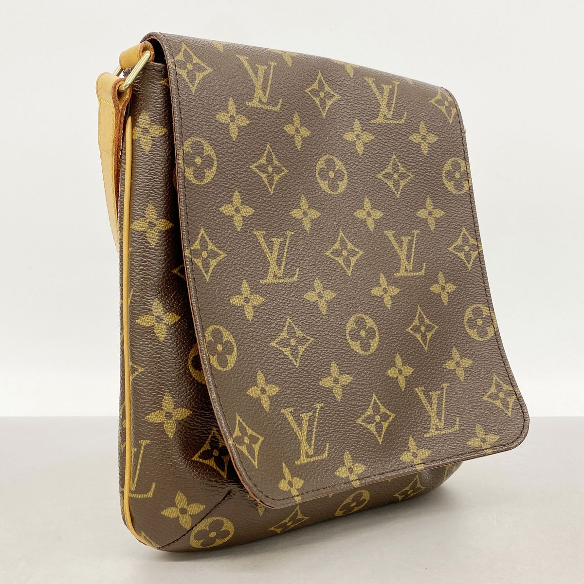 Louis Vuitton Shoulder Bag Monogram Musette Salsa Long Strap Brown — view 2