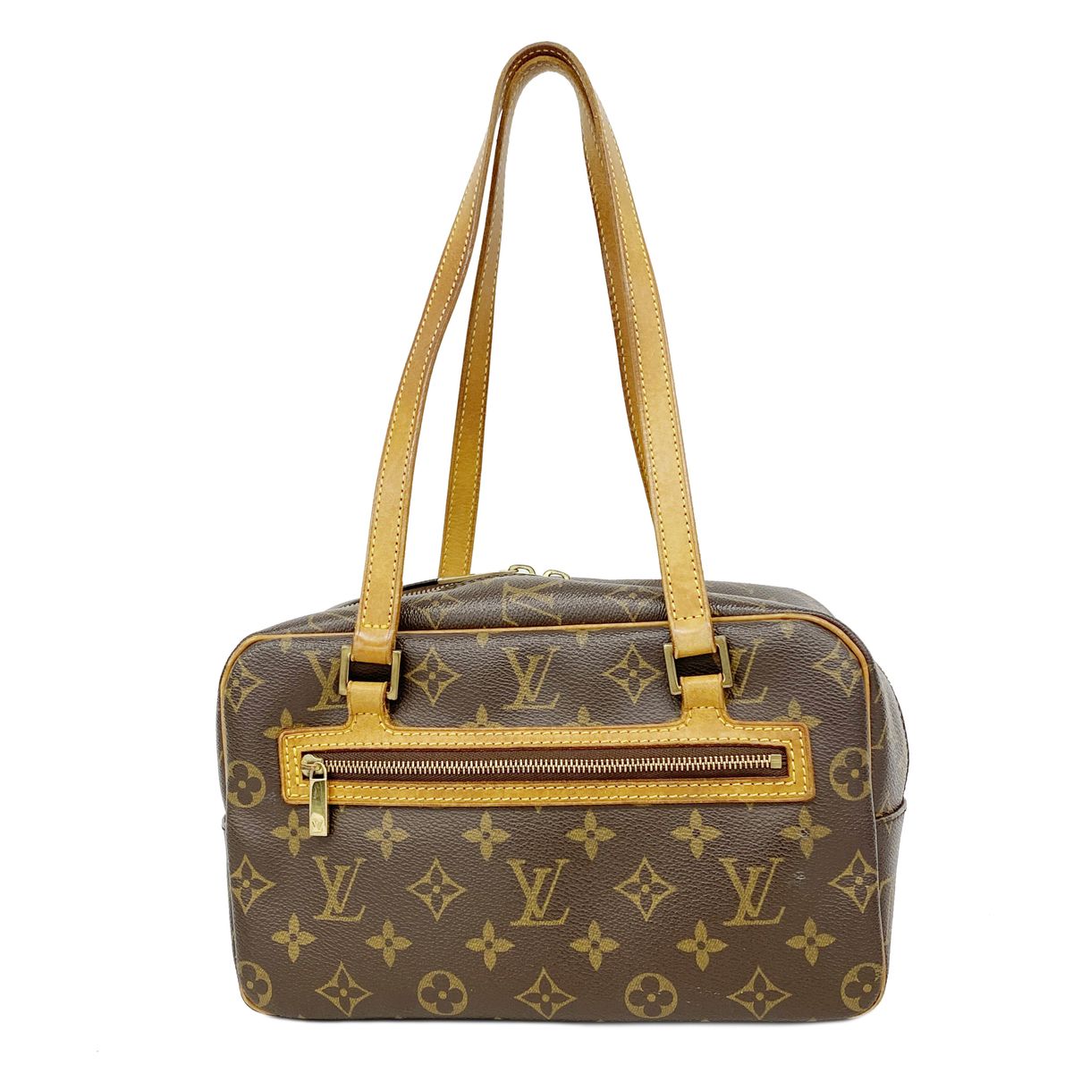 Louis Vuitton Shoulder Bag Monogram Cite MM Brown