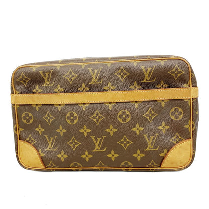 Louis Vuitton Clutch Monogram Compiegne 28 Brown