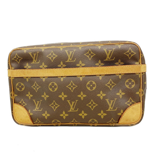 Louis Vuitton Clutch Monogram Compiegne 28 Brown
