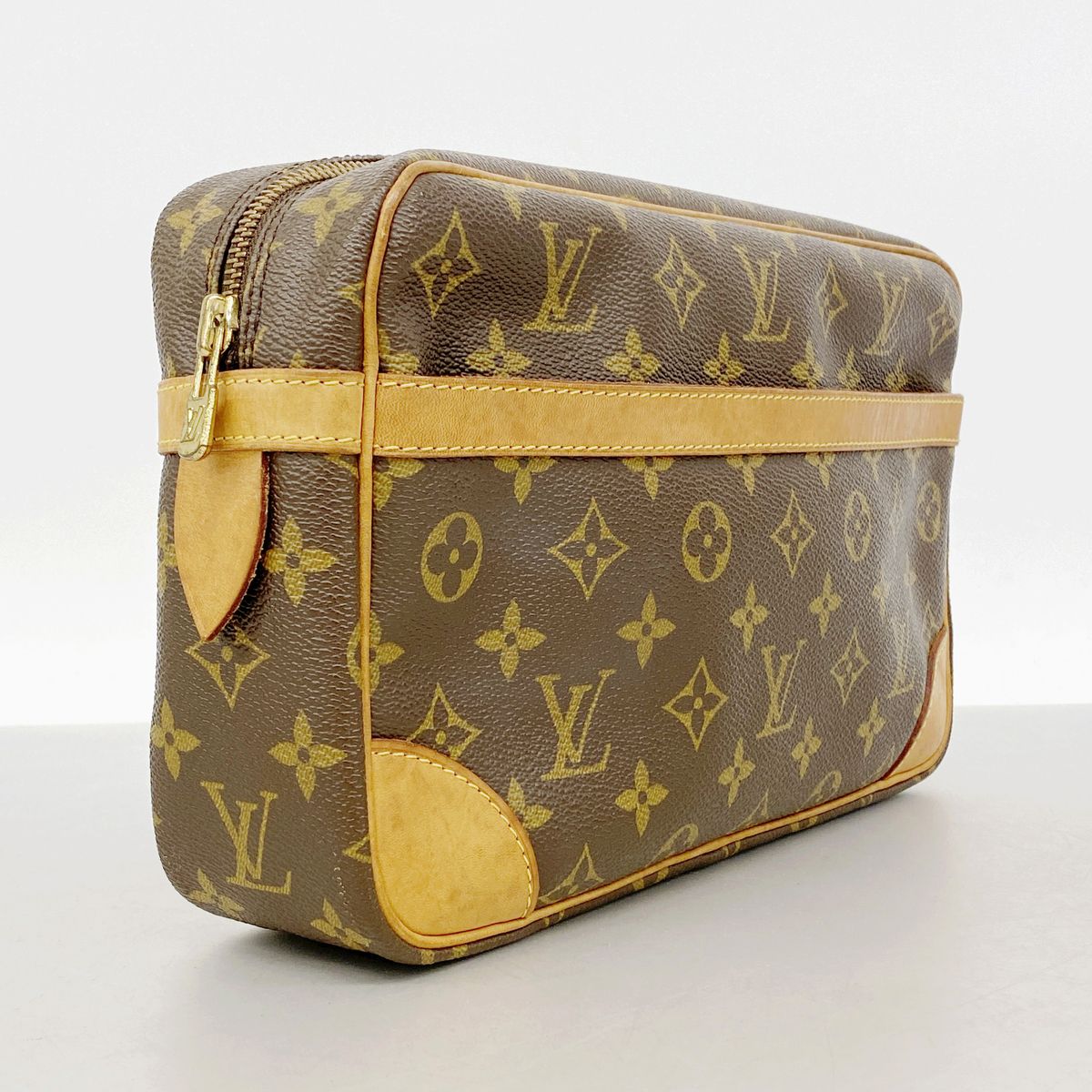 Louis Vuitton Clutch Monogram Compiegne 28 Brown — view 2