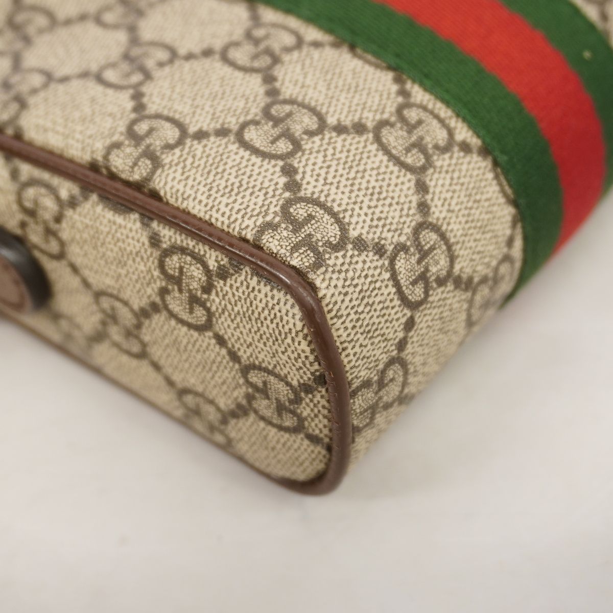 Gucci Shoulder Bag Ophidia Brown Gold — view 6