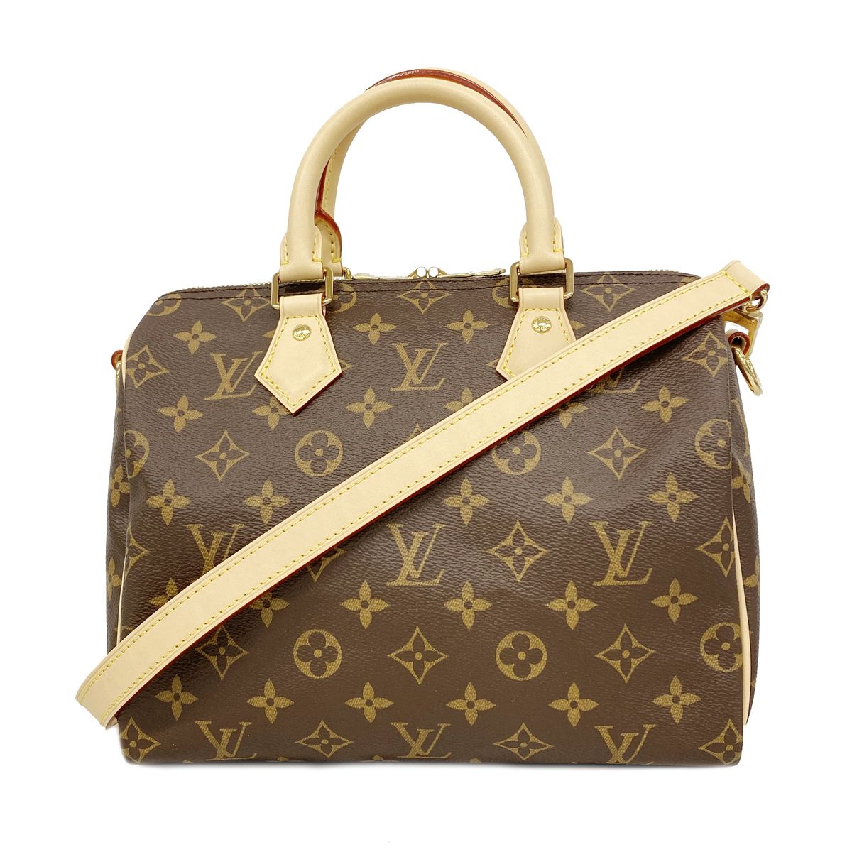 Louis Vuitton Handbag Monogram Speedy Bandouliere 25 Brown 2-Way Bag