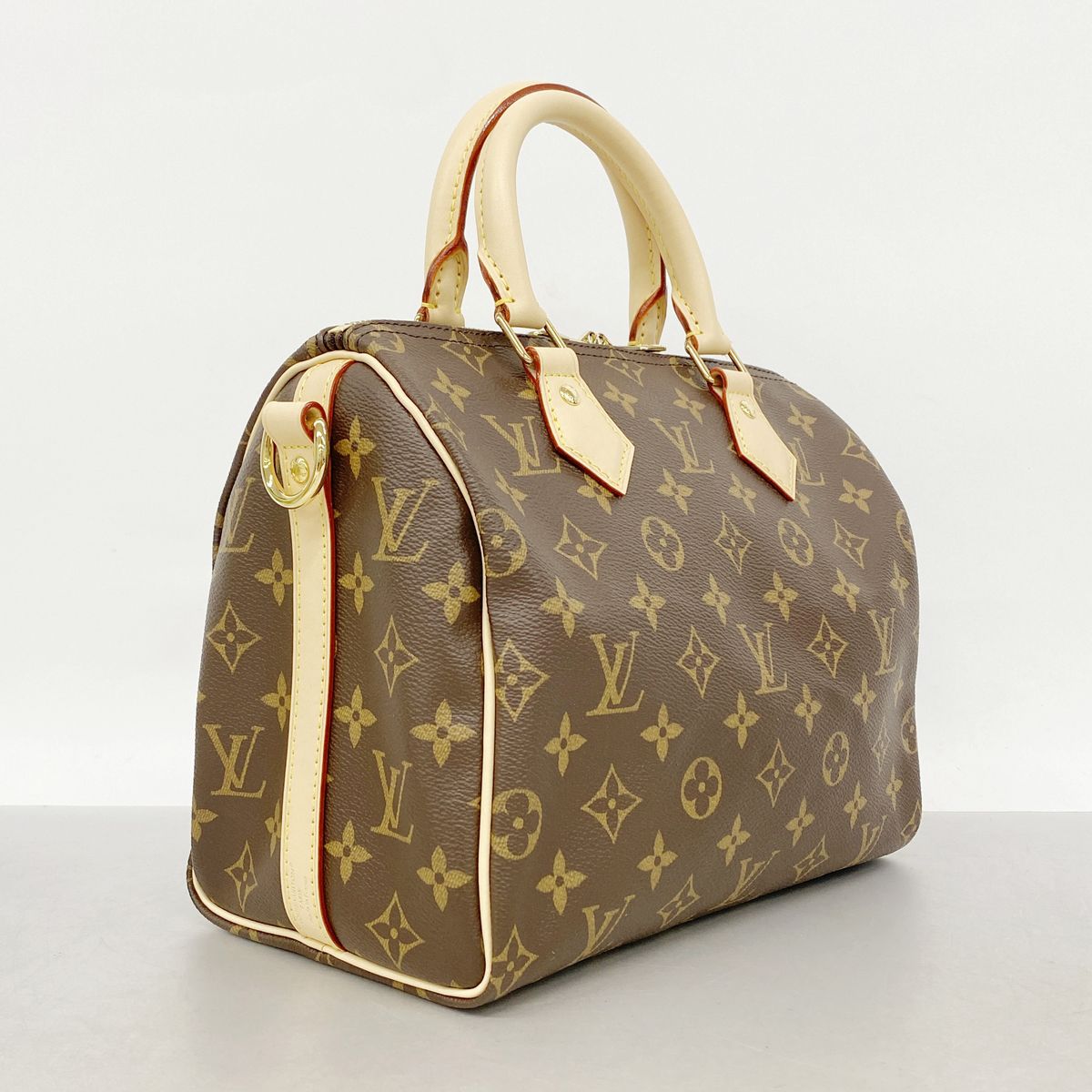 Louis Vuitton Handbag Monogram Speedy Bandouliere 25 Brown 2-Way Bag — view 2