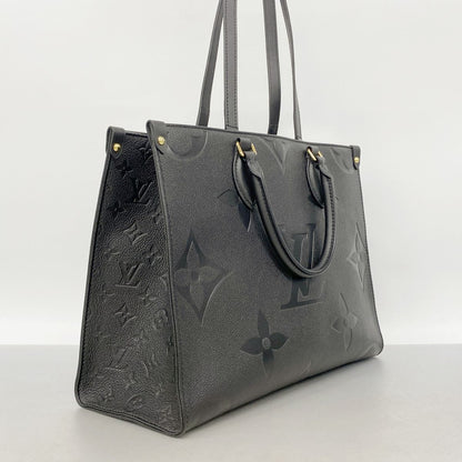 Louis Vuitton Tote Bag Monogram Empreinte On The Go MM Noir 2-Way — view 2