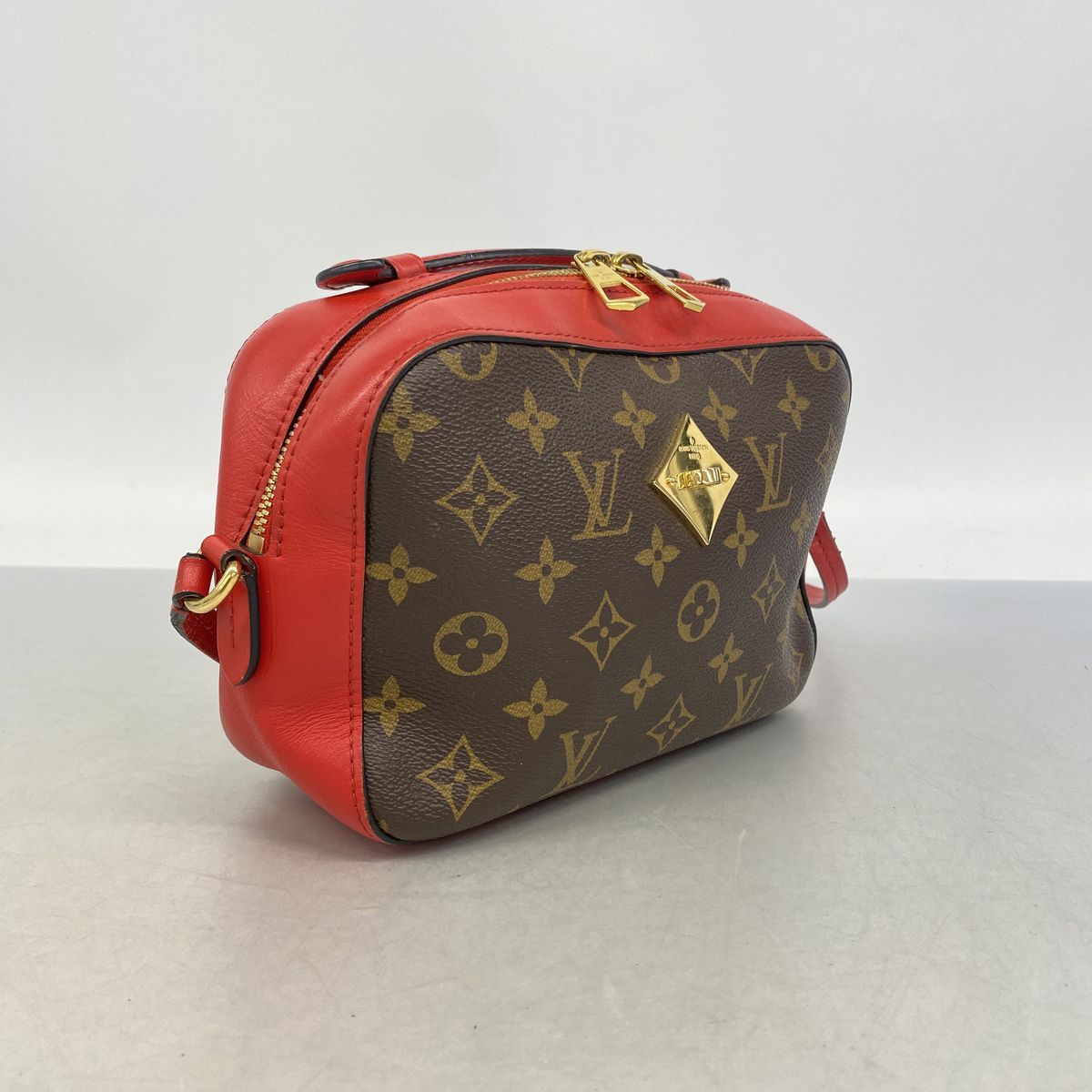 Louis Vuitton Handbag Monogram Saintonge Coquelicot 2-Way Bag — view 2