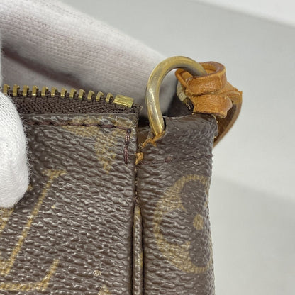 Louis Vuitton Pouch Monogram Pochette Soir Brown — view 7
