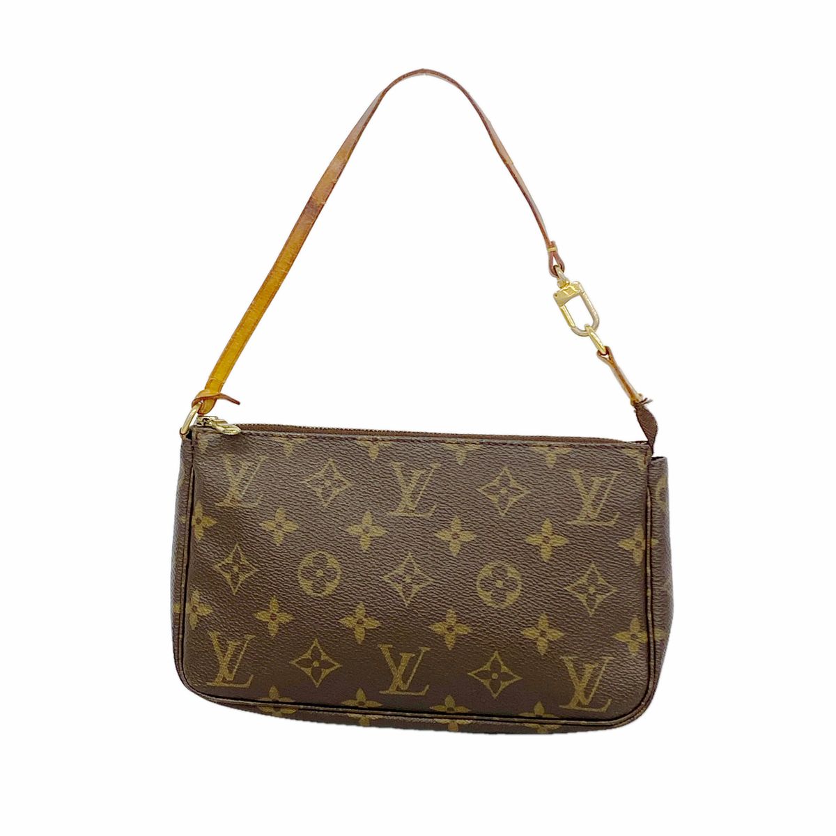 Louis Vuitton Pouch Monogram Pochette Soir Brown