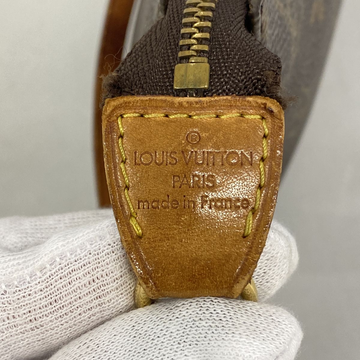 Louis Vuitton Pouch Monogram Pochette Soir Brown — view 5