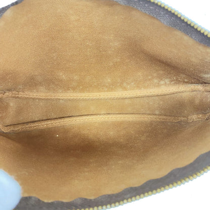 Louis Vuitton Pouch Monogram Pochette Soir Brown — view 4